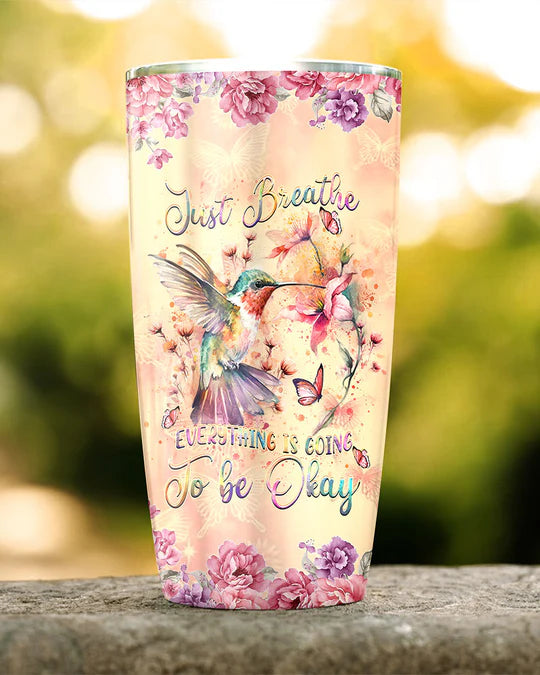 SHOESEMBROIDERED 20,30,40 Oz Stainless Tumbler - I BELIEVE THERE ARE ANGELS AMONG US WINGS - Perfect for Every Occasion - EBDR01160524