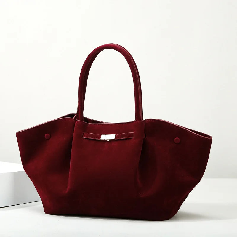 Elara Glow 2024 Luxury Tote Bag – Large Capacity Women's PU Leather Shoulder Handbag.090425.