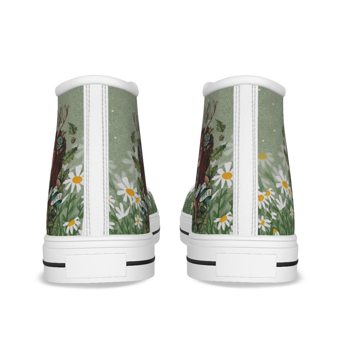 EShoes Personalized Women's Canvas Shoes, Awake My Soul Shoes, Custom Name Shoes.