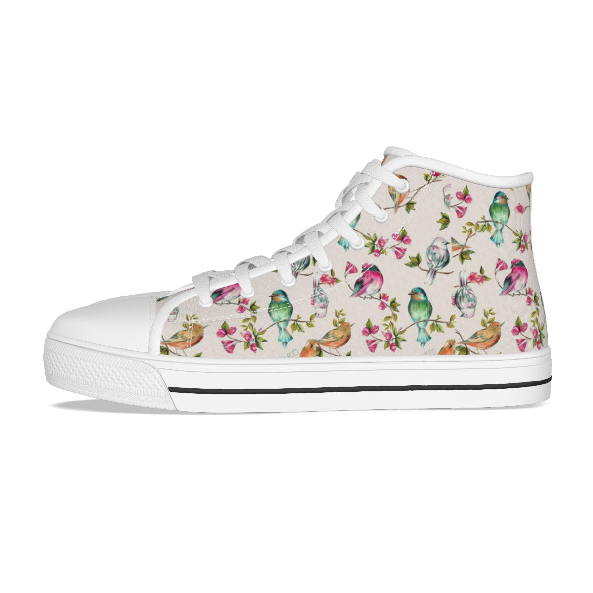 EShoes Personalized Women's Canvas Shoes, Just A Girl Who Love Hummingbird Shoes, Custom Name Shoes.