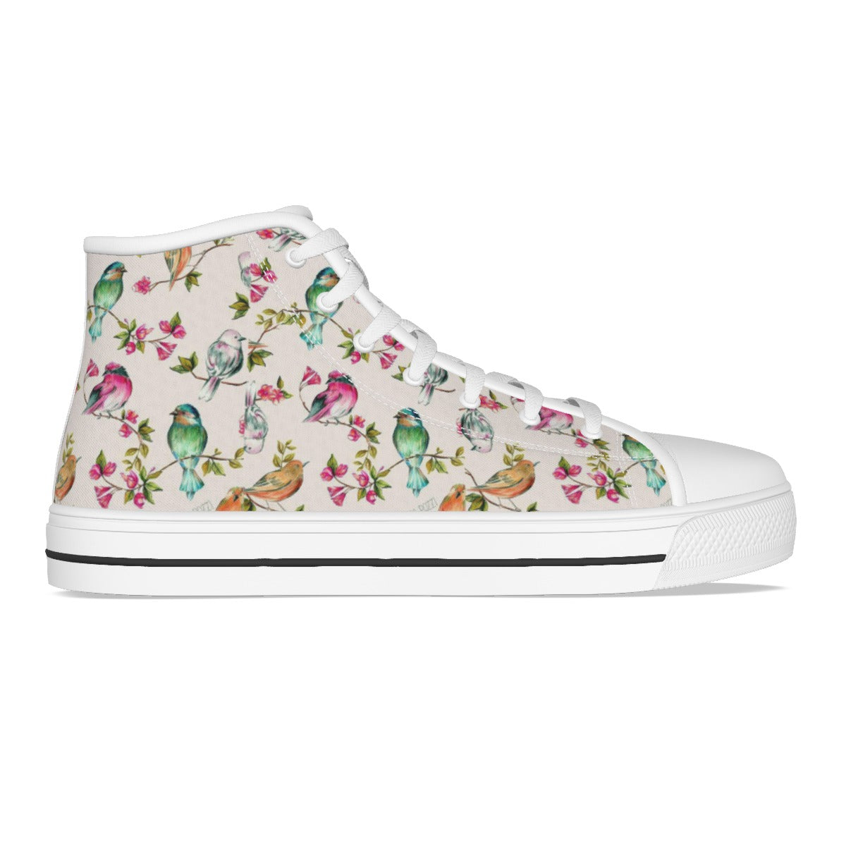 EShoes Personalized Women's Canvas Shoes, Just A Girl Who Love Hummingbird Shoes, Custom Name Shoes.