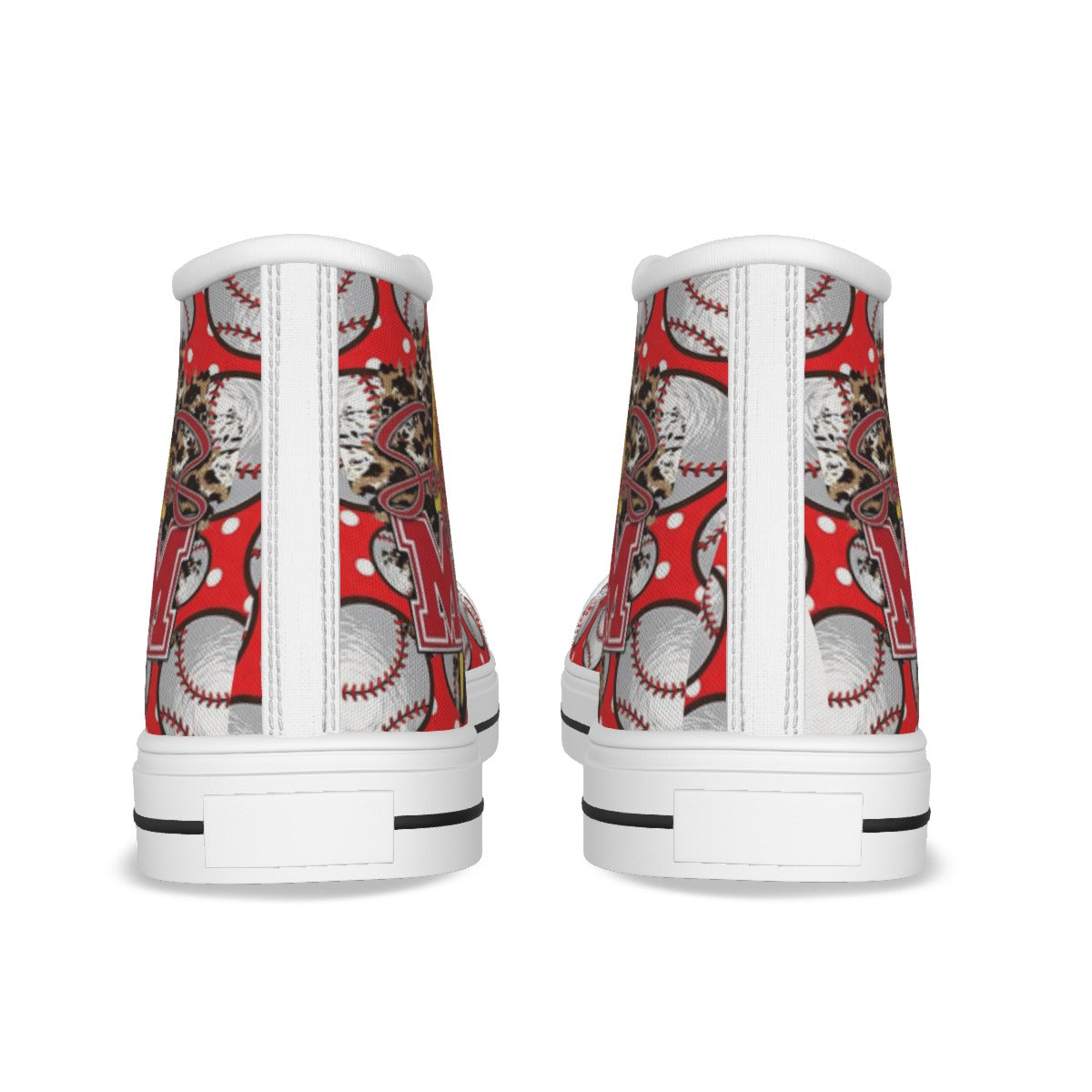 EShoes Personalized Women's Canvas Shoes, Soft Ball Mom, Shoes Baseball, Custom Name Shoes.