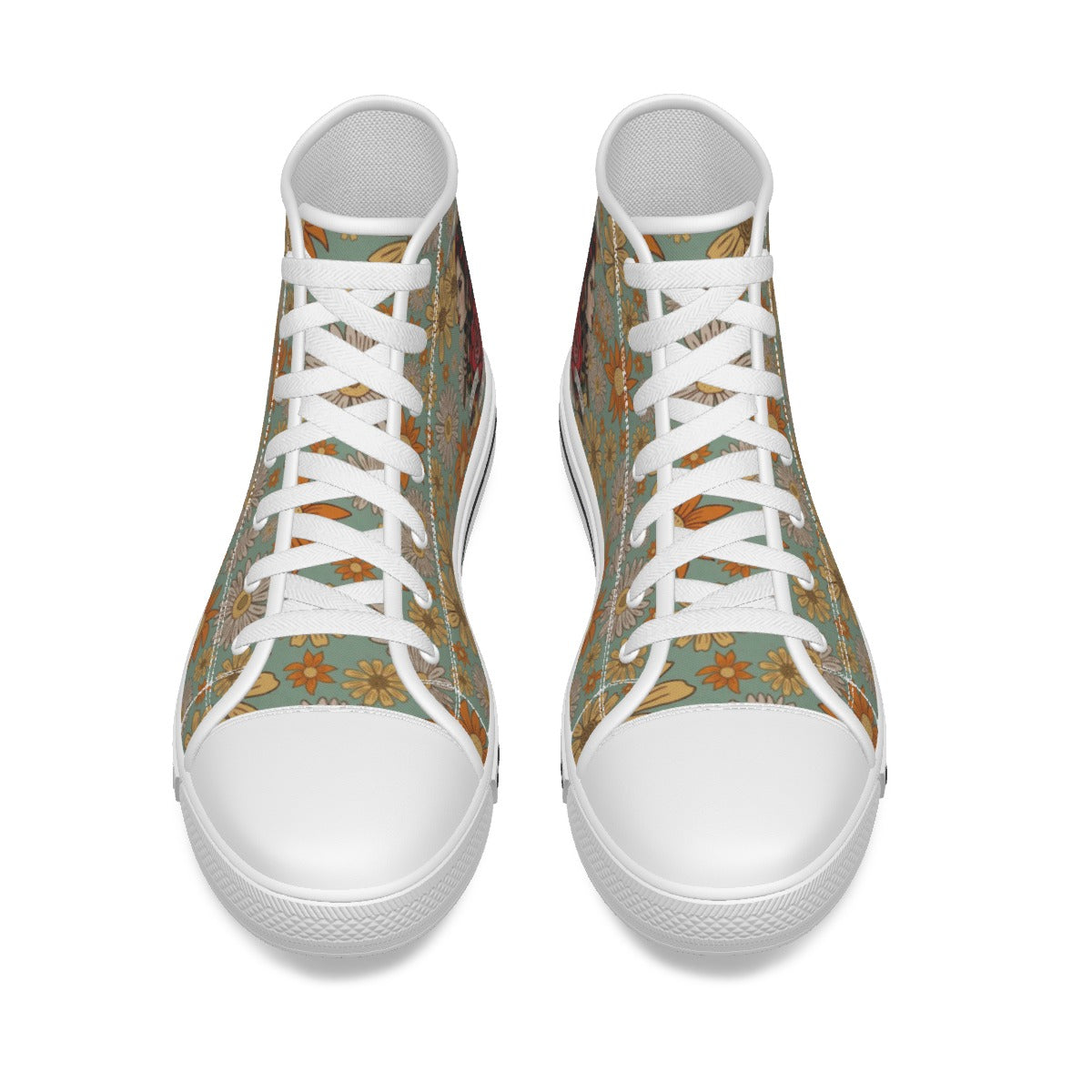 EShoes Personalized Women's Canvas Shoes, Racing The Reaper Shoes, Custom Name Shoes.