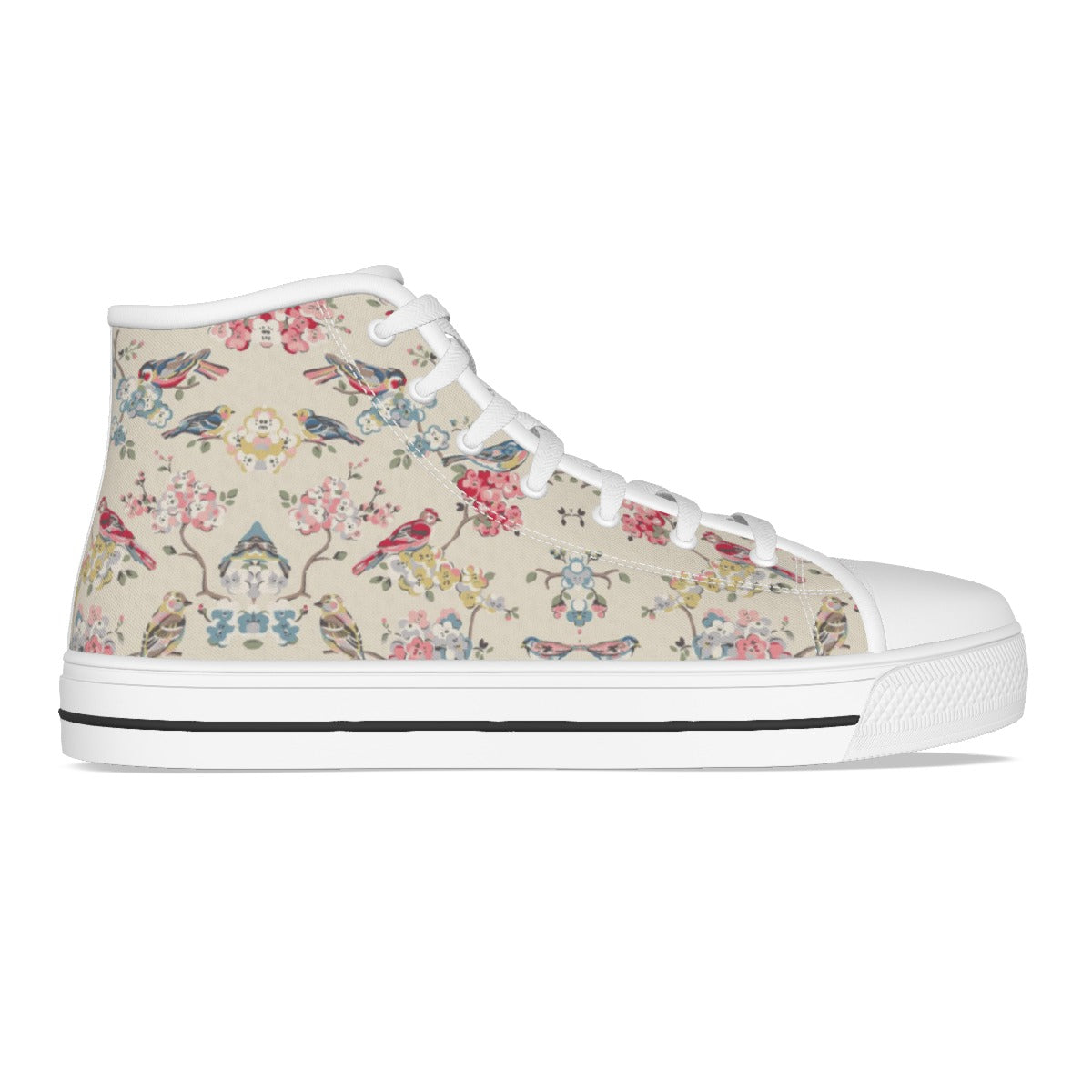 EShoes Personalized Women's Canvas Shoes, Just A Girl Who Love Hummingbird Shoes, Custom Name Shoes.