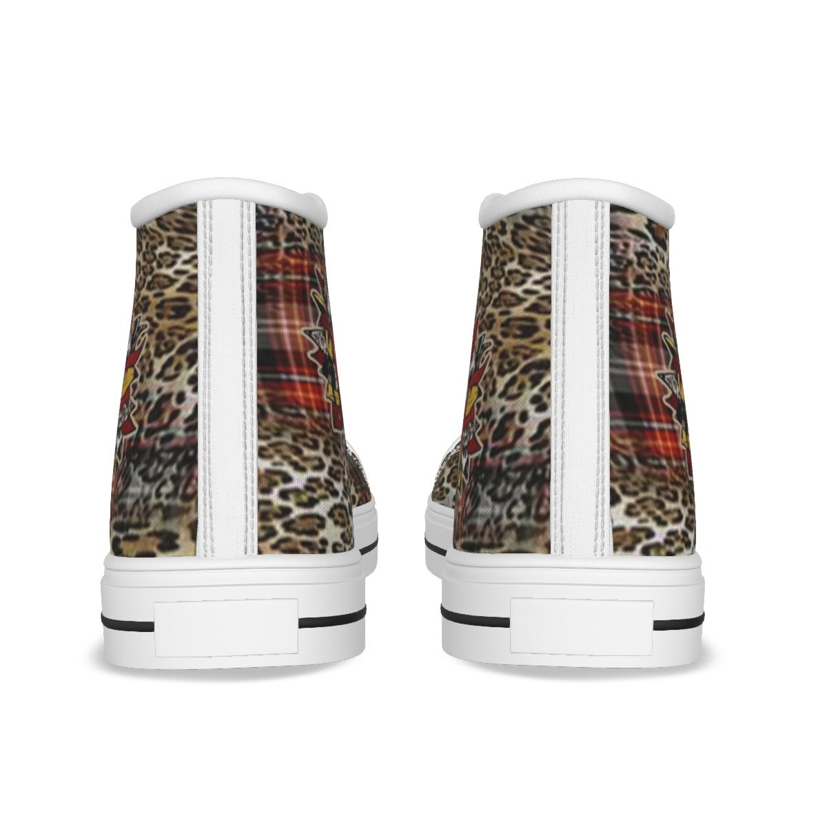 EShoes Personalized Women's Canvas Shoes, Custom TEXT and Flower, Flower Shoes.