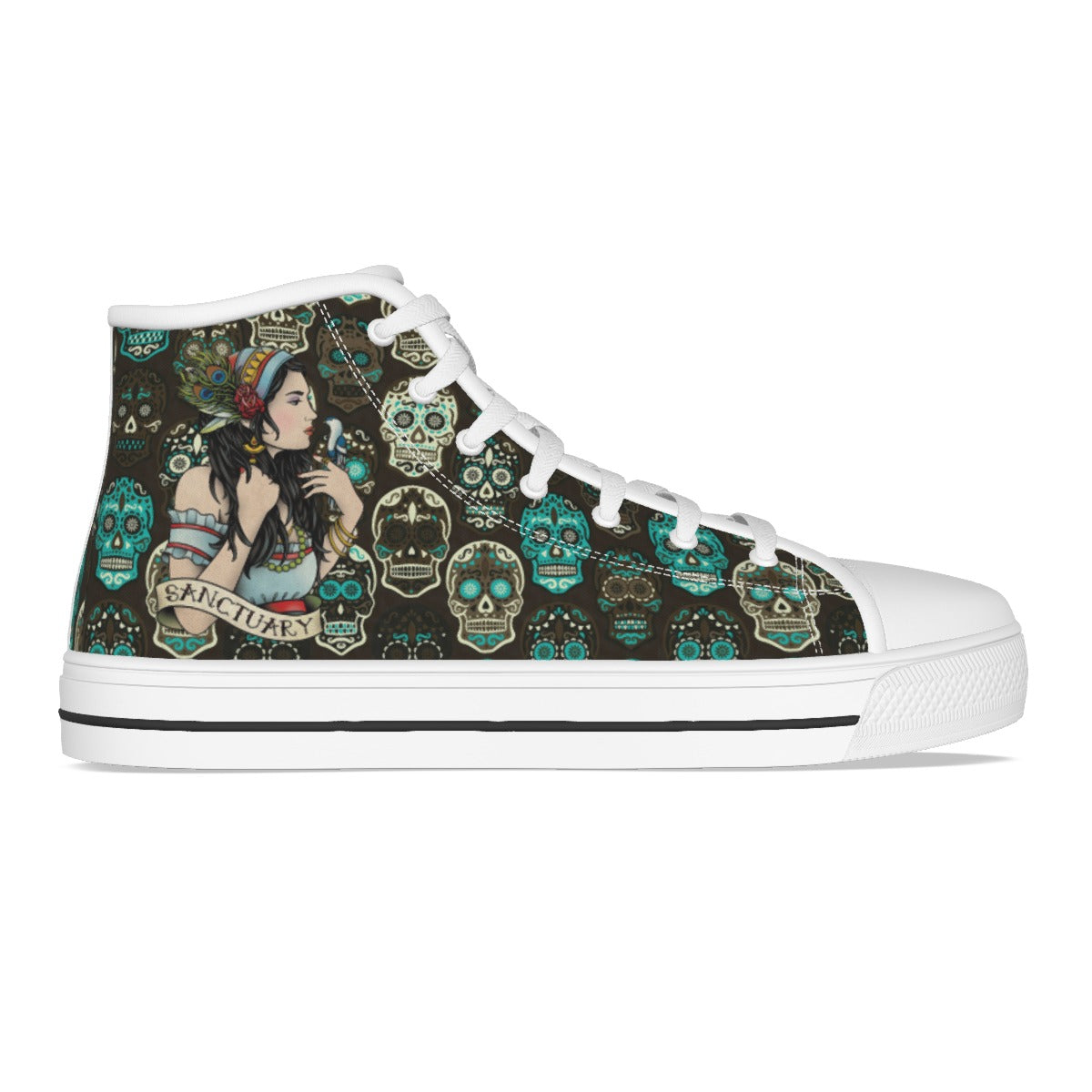 EShoes Personalized Women's Canvas Shoes, Sanctuary Custom Name Shoes.