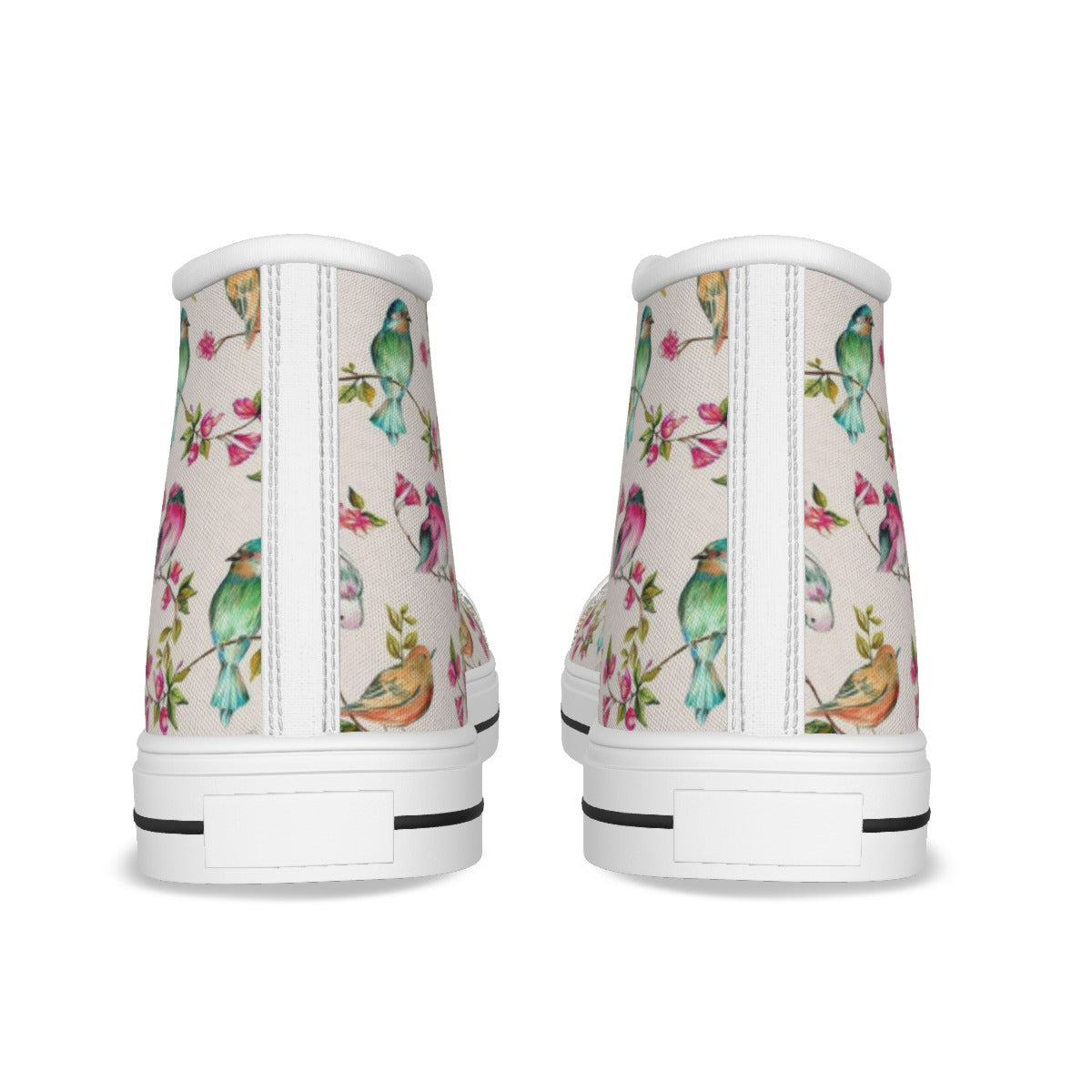 EShoes Personalized Women's Canvas Shoes, Just A Girl Who Love Hummingbird Shoes, Custom Name Shoes.