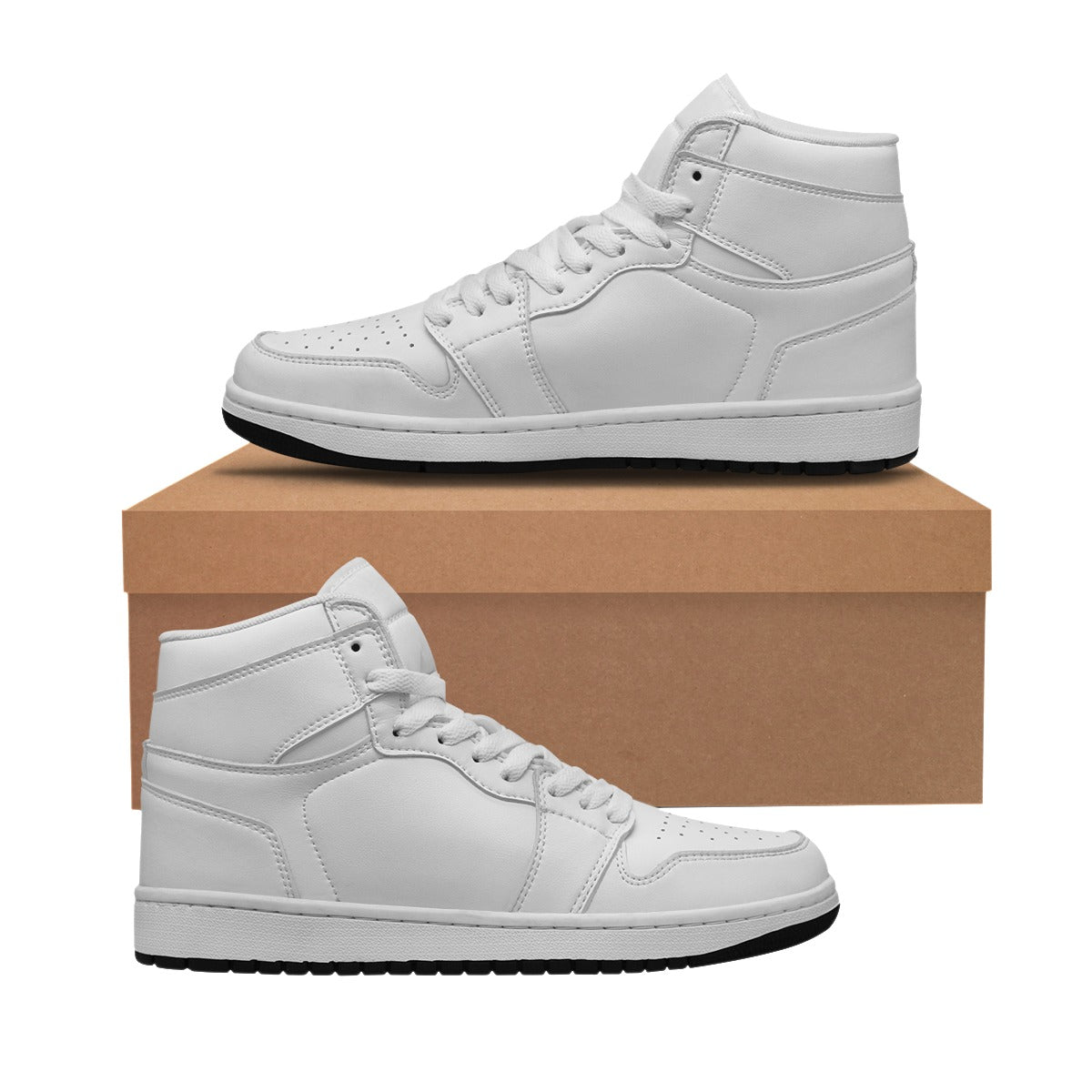 Personalized Synthetic Leather Stitching Shoes