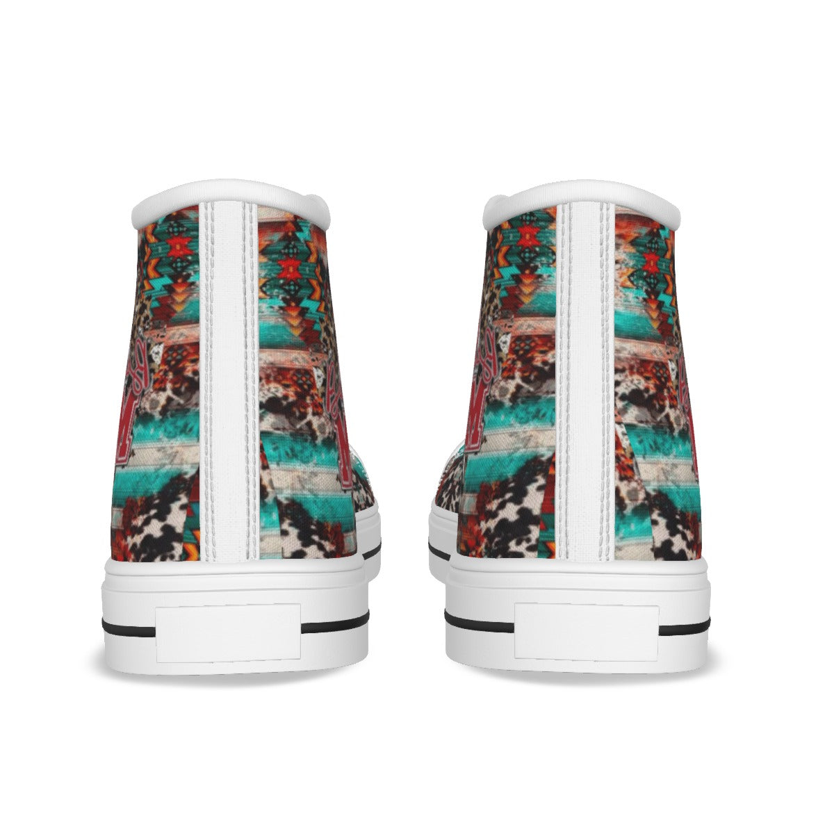 EShoes Personalized Women's Canvas Shoes, Baseball Mom Retro Cowboy Mom, Custom Name Shoes.