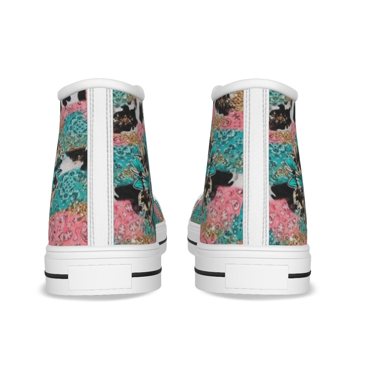 EShoes Personalized Women's Canvas Shoes Texas Cowboy, Boho-Chic Shoes, Custom Name & Text Shoes.