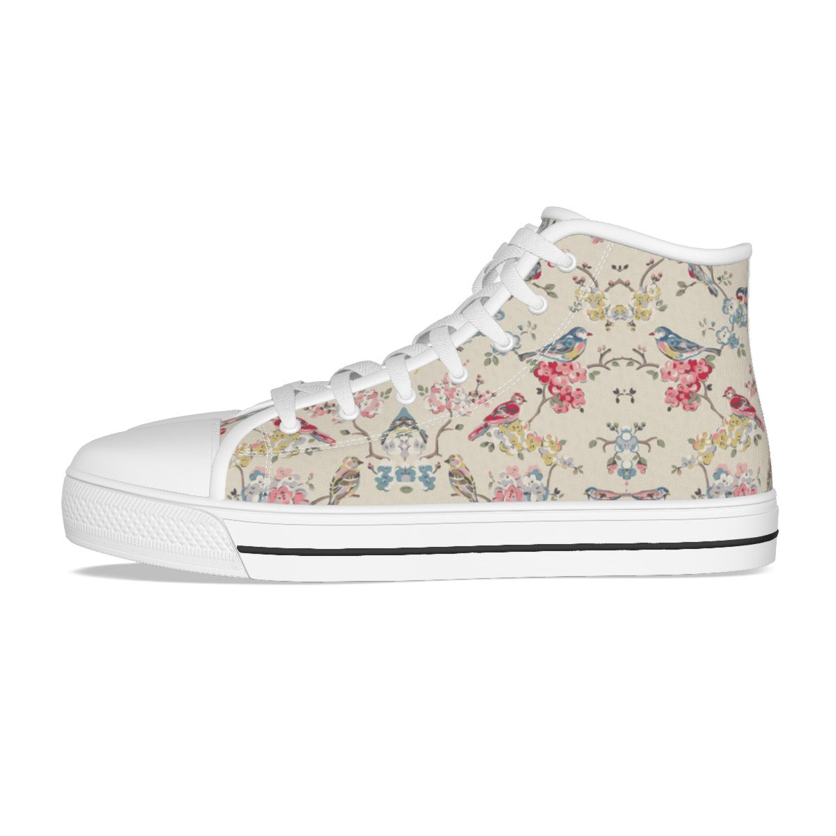EShoes Personalized Women's Canvas Shoes, Just A Girl Who Love Hummingbird Shoes, Custom Name Shoes.