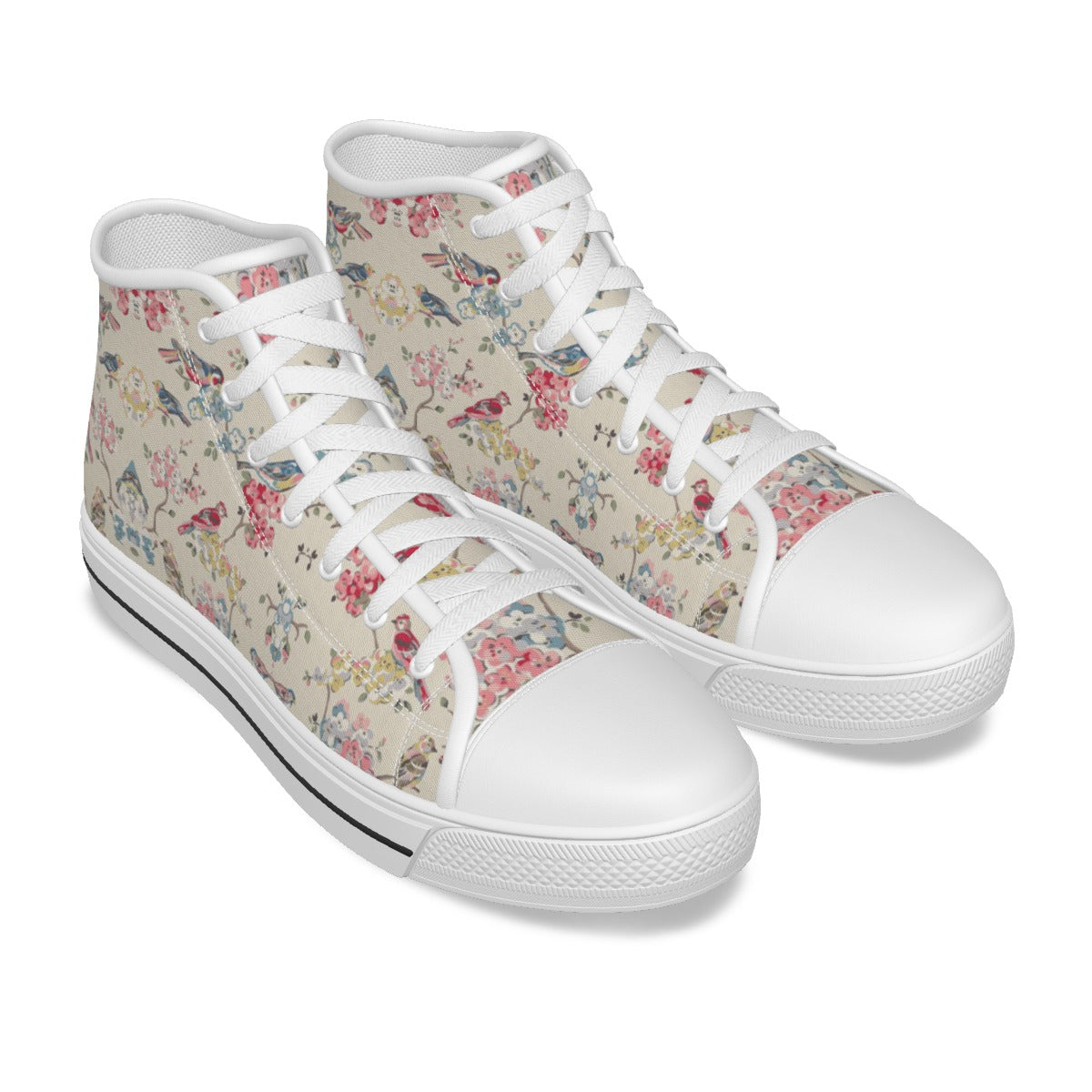 EShoes Personalized Women's Canvas Shoes, Just A Girl Who Love Hummingbird Shoes, Custom Name Shoes.