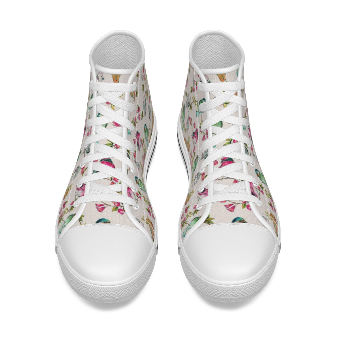 EShoes Personalized Women's Canvas Shoes, Just A Girl Who Love Hummingbird Shoes, Custom Name Shoes.