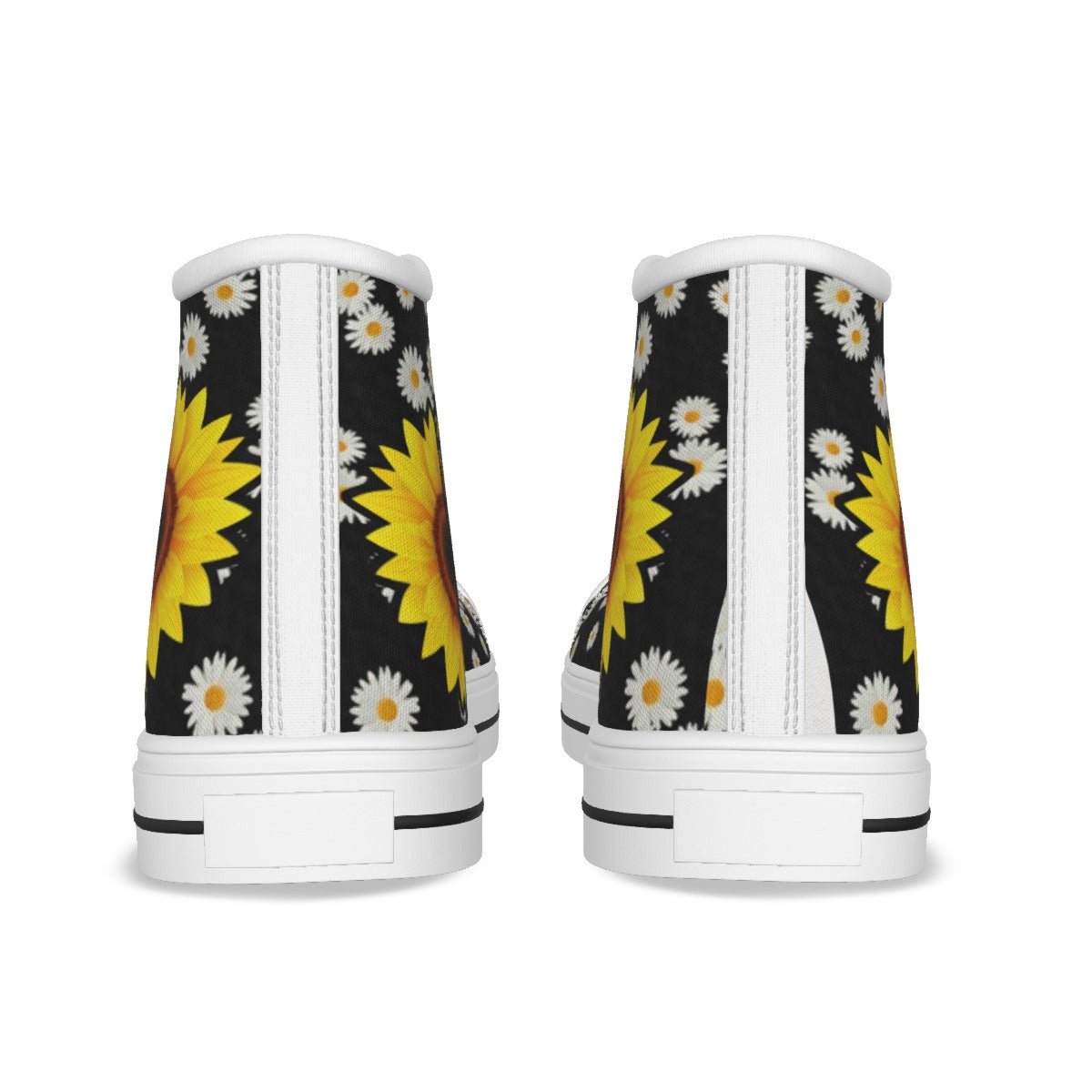 EShoes Personalized Women's Canvas Shoes, Sunshine Mixed Hurricane Shoes, Custom Number Shoes.
