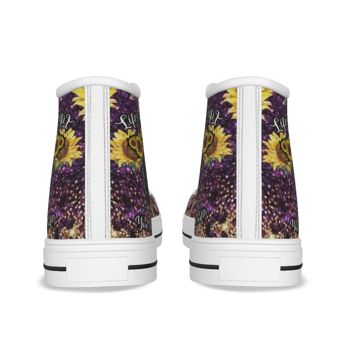 EShoes Personalized Canvas Shoes, Life's A Dance Shoes, Custom Name Shoes.