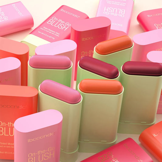 Elara Glow Matte Blush Stick – Long-Lasting Korean Blusher | Soft & Natural Cheek Tint Makeup.050325.