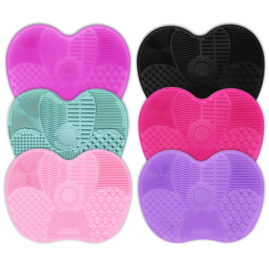 Elara Glow Silicone Makeup Brush Cleaning Mat – Deep Cleansing Scrubber Pad for Brush Washing & Cosmetic Tools.270225