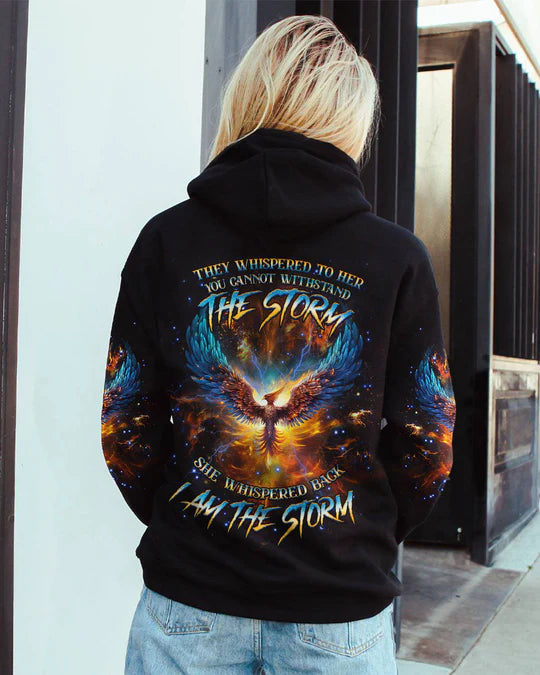 EMBROIDERED -I AM THE STORM PHOENIX ALL OVER PRINT - 3D CLOTHING - ABD09260424.