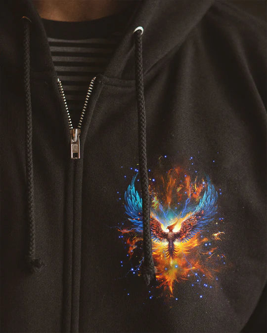 EMBROIDERED -I AM THE STORM PHOENIX ALL OVER PRINT - 3D CLOTHING - ABD09260424.