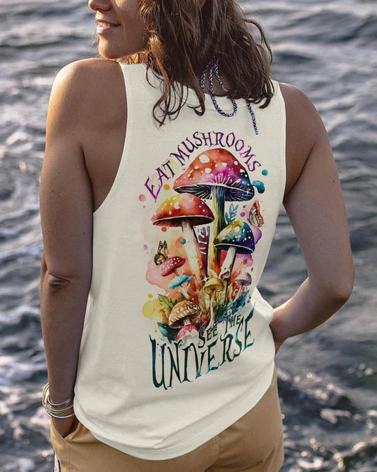 EMBROIDERED - EAT MUSHROOMS SEE THE UNIVERSE ALL OVER PRINT - 3D CLOTHING - ABD03250424.