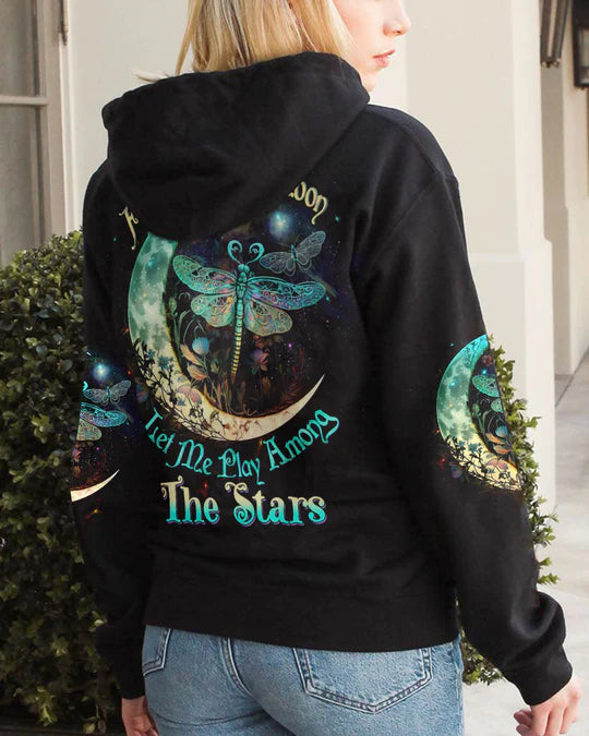 EMBROIDERED - FLY ME TO THE MOON ALL OVER PRINT - 3D CLOTHING - ABD04220424.