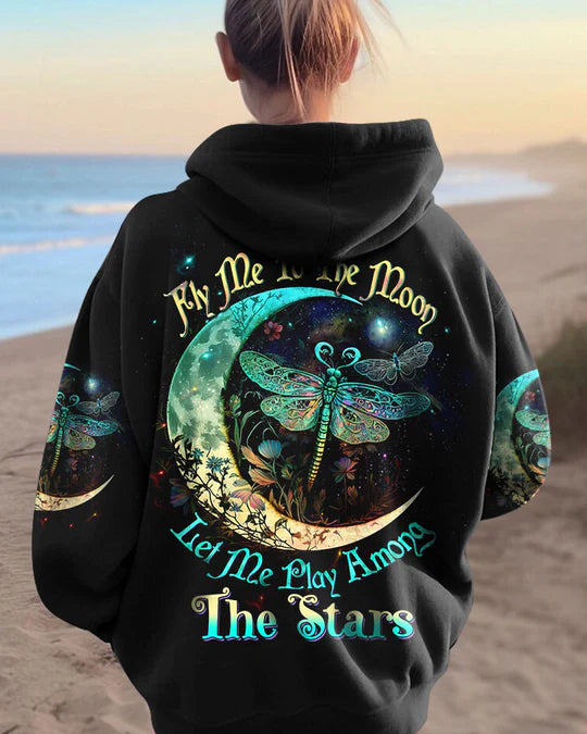 EMBROIDERED - FLY ME TO THE MOON ALL OVER PRINT - 3D CLOTHING - ABD04220424.