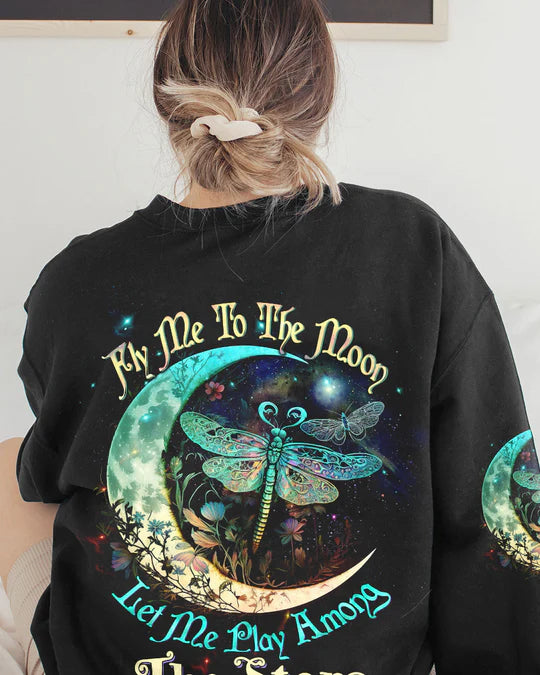 EMBROIDERED - FLY ME TO THE MOON ALL OVER PRINT - 3D CLOTHING - ABD04220424.