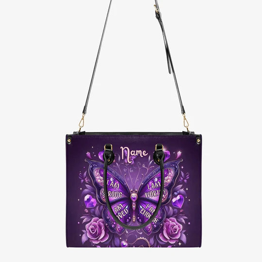 EBDR LEATHER HANDBAG - BE YOU TIFUL DRAGONFLY LEATHER HANDBAG - HIPPIES BAGS - EBDRLTHB01020524.