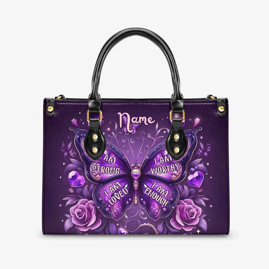 EBDR LEATHER HANDBAG - BE YOU TIFUL DRAGONFLY LEATHER HANDBAG - HIPPIES BAGS - EBDRLTHB01020524.