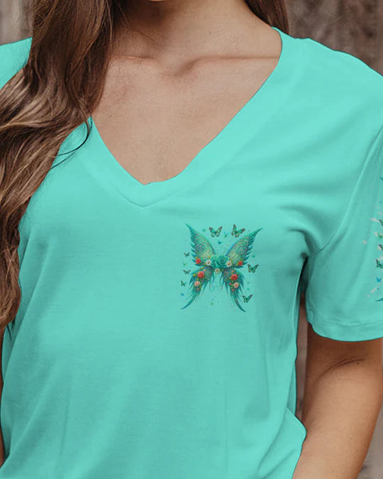 EMBROIDERED - I BELIEVE THERE ARE ANGELS AMONG US WINGS ALL OVER PRINT - 3D CLOTHING - ABD02240424.