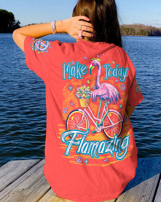 EMBROIDERED - MAKE TODAY FLAMAZING ALL OVER PRINT - 3D CLOTHING - ABD05230424.