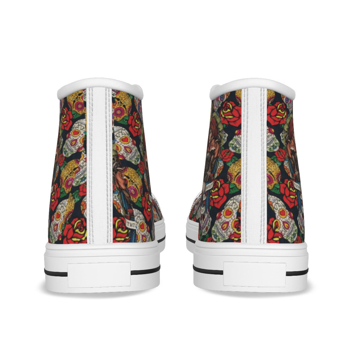 EShoes Personalized Women's Canvas Shoes, Tutum Te Robore Reddam, Custom Name Shoes.