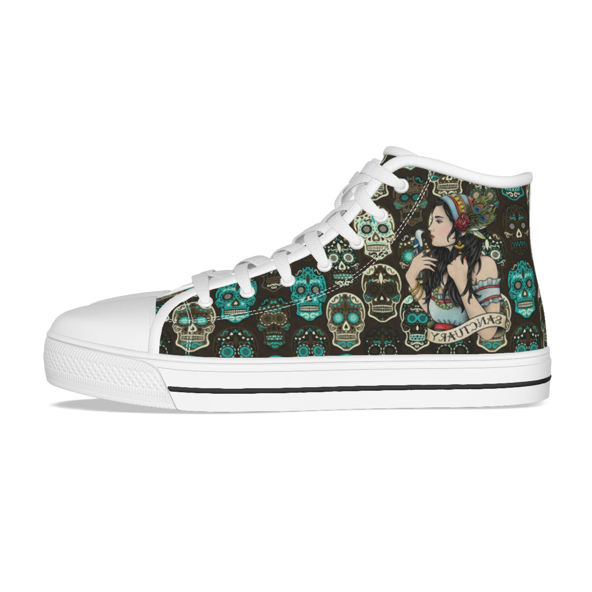 EShoes Personalized Women's Canvas Shoes, Sanctuary Custom Name Shoes.