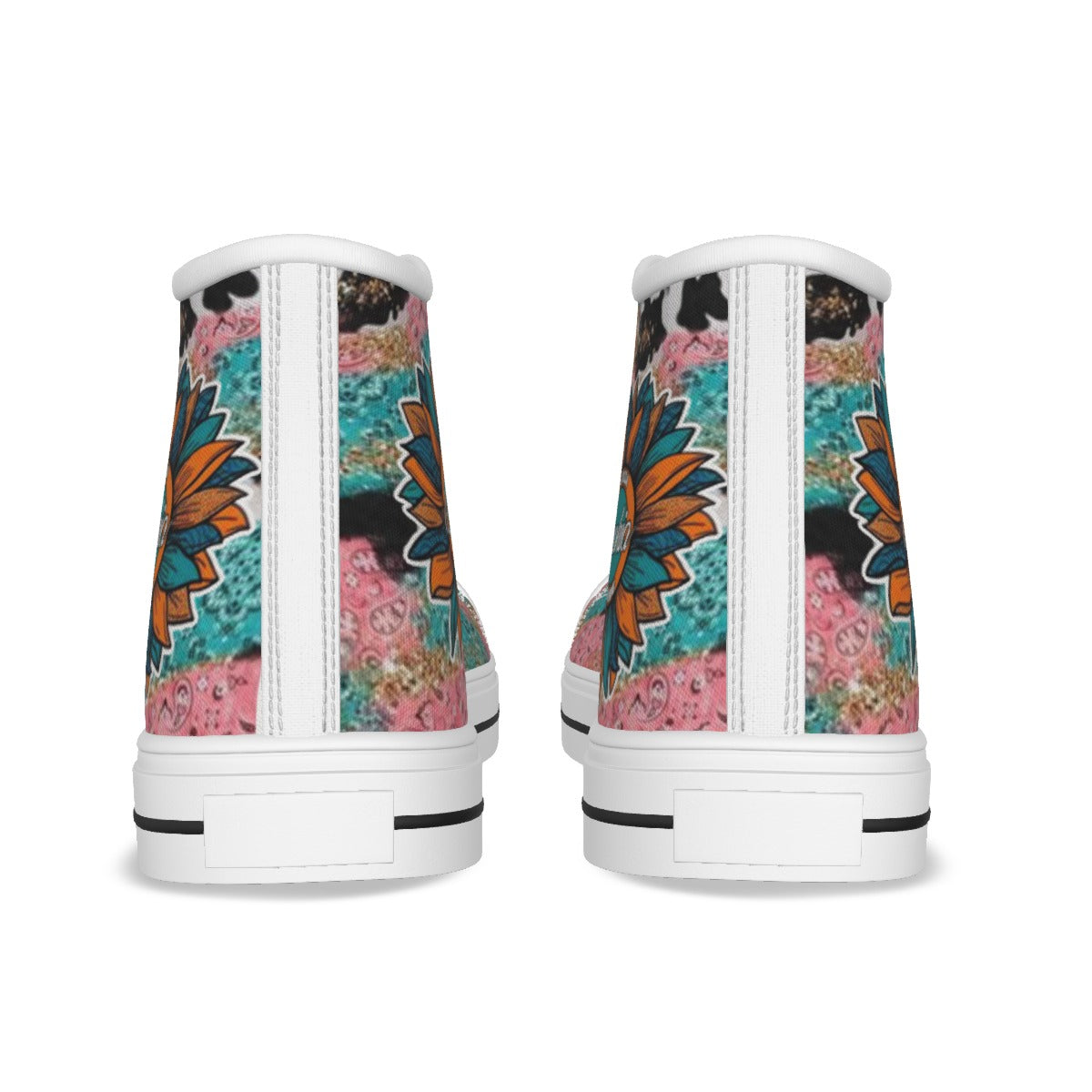 EShoes Personalized Women's Canvas Shoes Florida, Boho-Chic Shoes, Custom Name & Text Shoes.