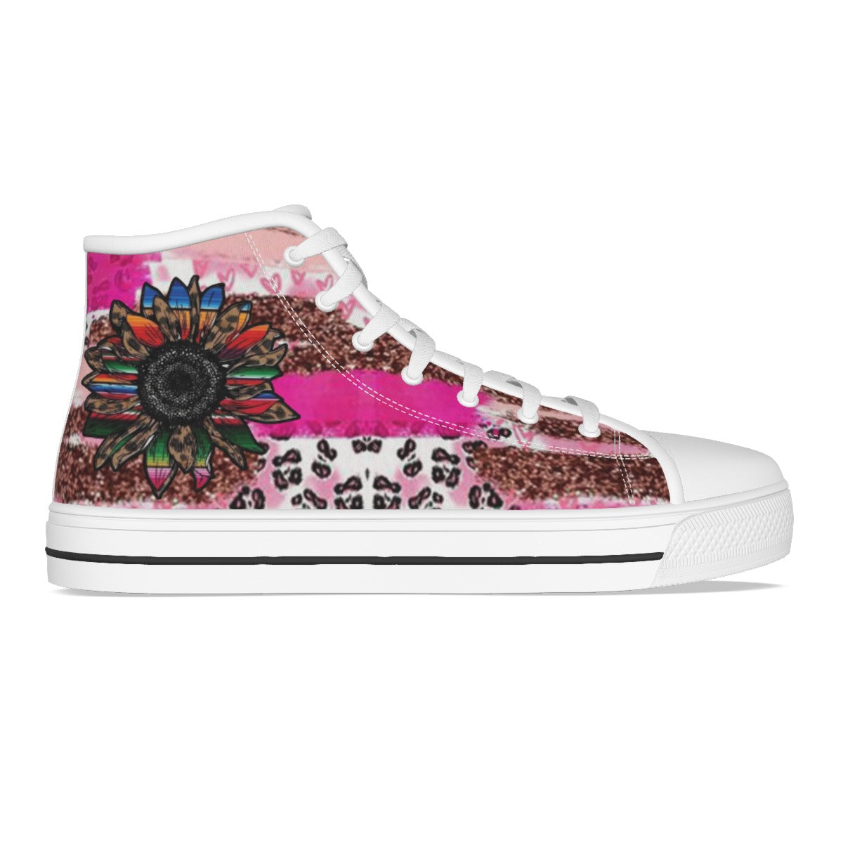 Personalized Women's Canvas Shoes, Flower Shoes, Hippie Shoes, Bohemian Shoes, Cowboy Shoes.